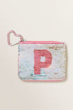 Sequin Initial Purse    hi-res