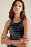 Stripe Rib Tank    hi-res
