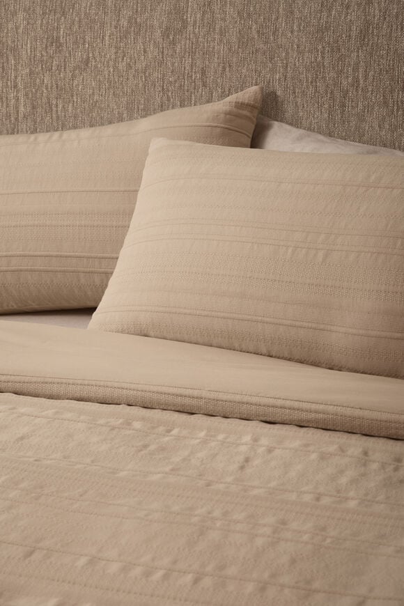 Aerin Standard Pillowcase Set of 2  Nougat Aerin Standard Pillowcase Set of 2  Nougat  hi-res