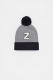 Colourblock Initial Beanie  Z  hi-res