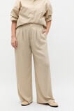 Relaxed High Waist Pant  Latte  hi-res