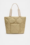 Quilted Tote  Cashew  hi-res