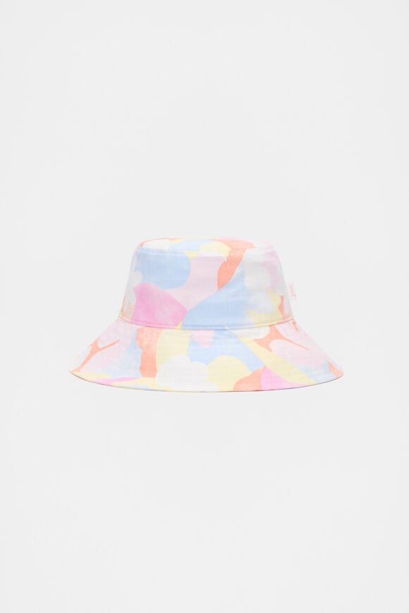 Abstract Floral Hat  Multi Abstract Floral Hat  Multi  hi-res
