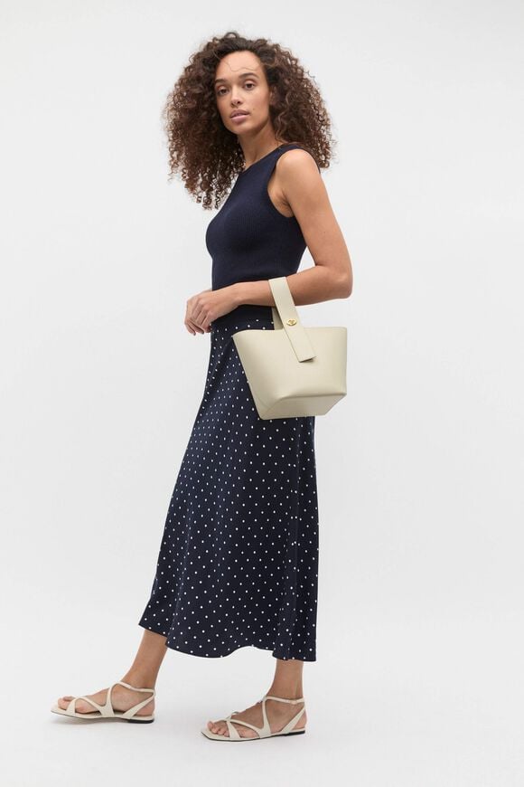 Spot Midi Skirt  Twilight Spot Spot Midi Skirt  Twilight Spot  hi-res