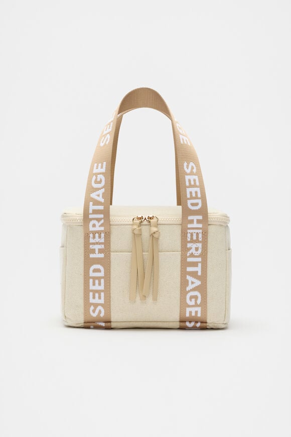 Seed Mini Cooler Bag  Ecru Seed Mini Cooler Bag  Ecru  hi-res