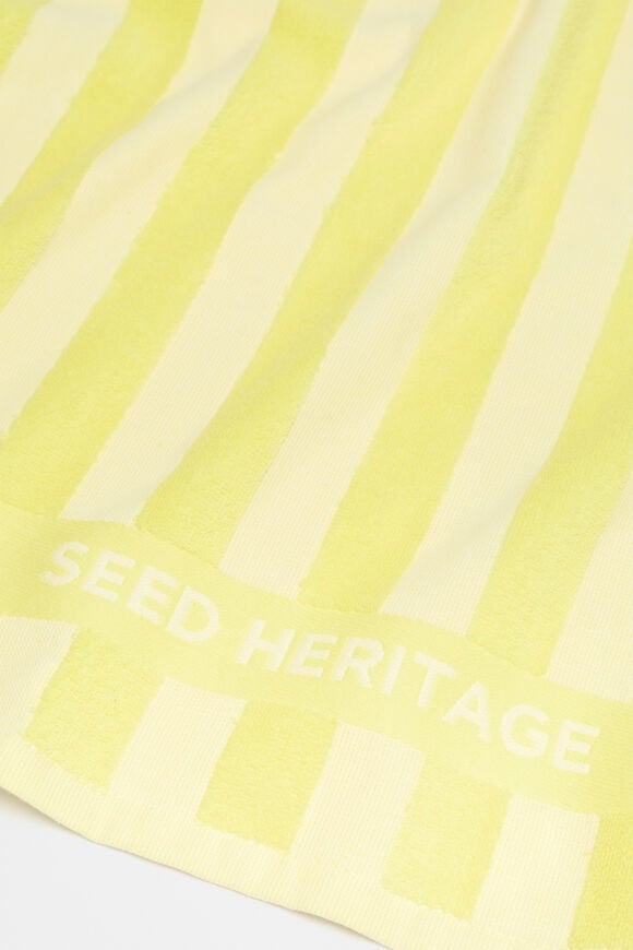 Seed Logo Tea Towel  Lemongrass Seed Logo Tea Towel  Lemongrass  hi-res