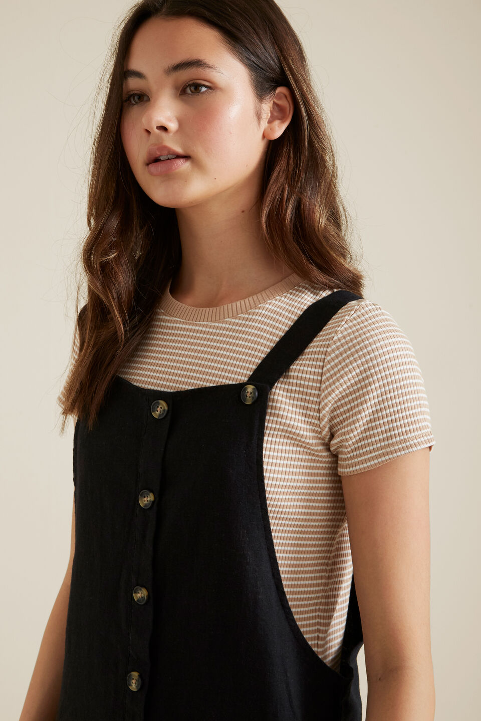 Linen Dungaree  