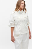 Textured Utility Jacket  Cloud Cream  hi-res