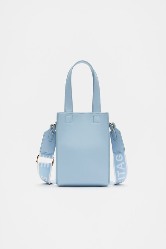 Two Tone Mini Crossbody Bag  Frost Blue Two Tone Mini Crossbody Bag  Frost Blue  hi-res