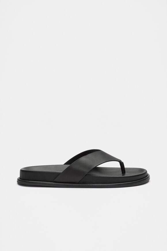Piper Thong Sandal  Black Piper Thong Sandal  Black  hi-res