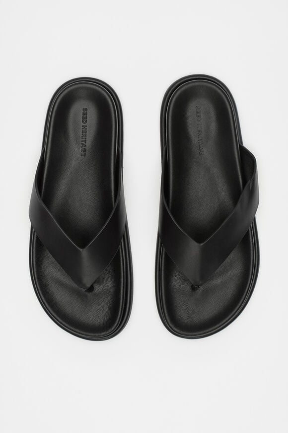 Piper Thong Sandal  Black Piper Thong Sandal  Black  hi-res