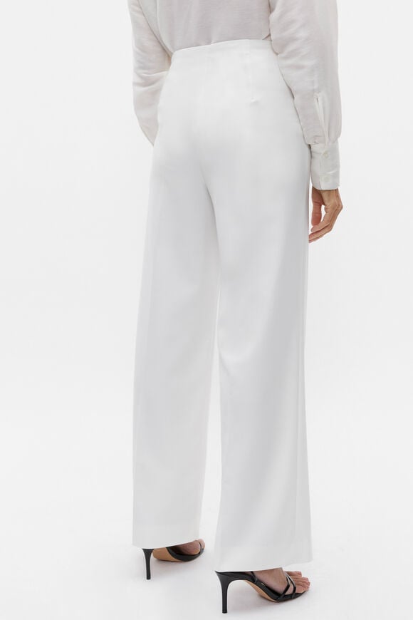 Tailored High Waist Trouser  Cloud Cream Tailored High Waist Trouser  Cloud Cream  hi-res