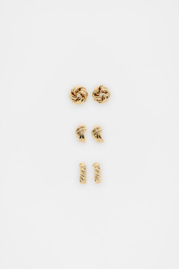 Looped Ear Pack  Gold  hi-res
