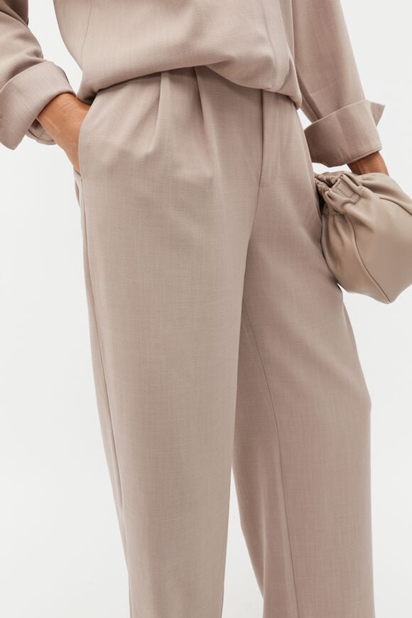 Tailored High Rise Pant  Cookie Tailored High Rise Pant  Cookie  hi-res
