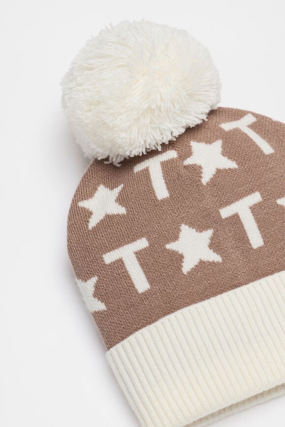 Star Initial Beanie  T Star Initial Beanie  T  hi-res