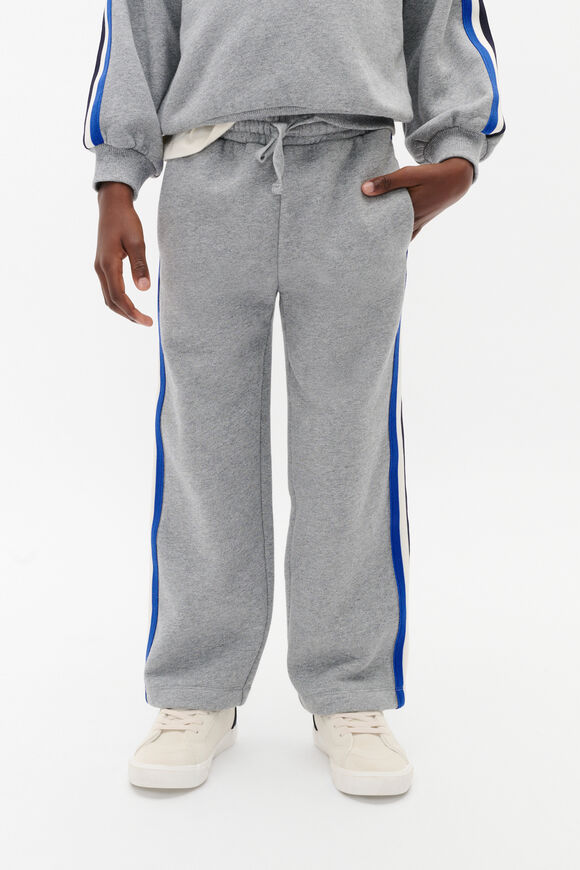 Side Stripe Track Pant  Storm Marle  hi-res