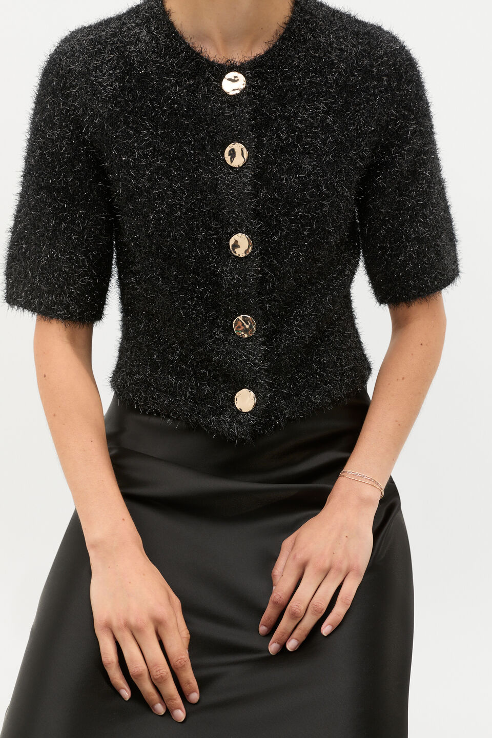 Triple Chain Bracelet  Gold Silver