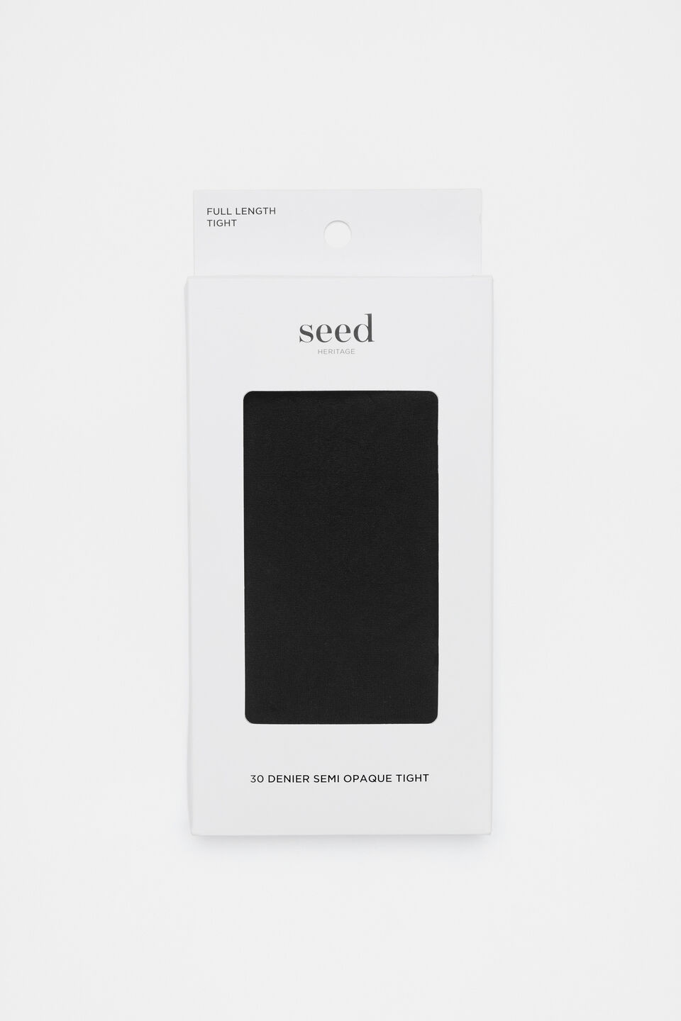 30 Denier Semi Opaque Tight  Black