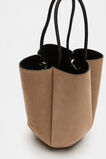 Leather Mini Bucket Bag  Amaretto Suede  hi-res