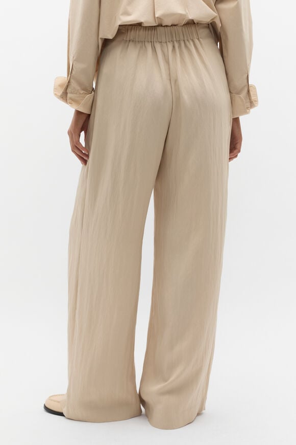 Relaxed High Waist Pant  Latte Relaxed High Waist Pant  Latte  hi-res