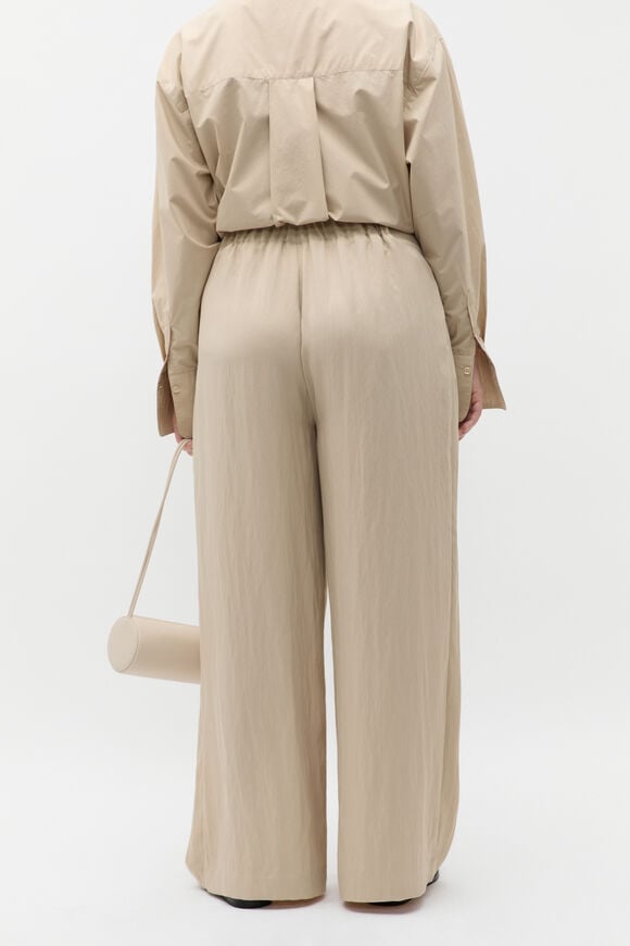 Relaxed High Waist Pant  Latte Relaxed High Waist Pant  Latte  hi-res
