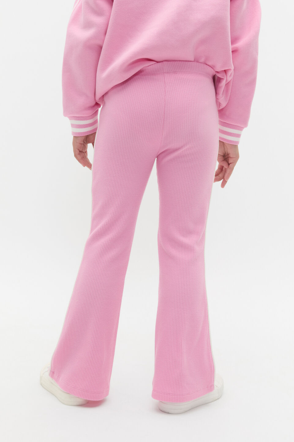 Piped Kick Flare  Candy Pink