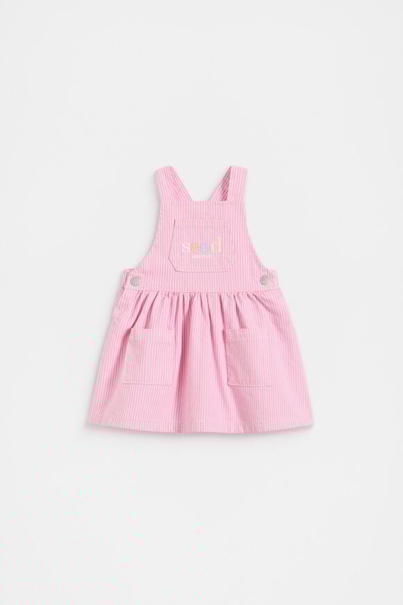 Core Logo Pinafore  Candy Pink Core Logo Pinafore  Candy Pink  hi-res