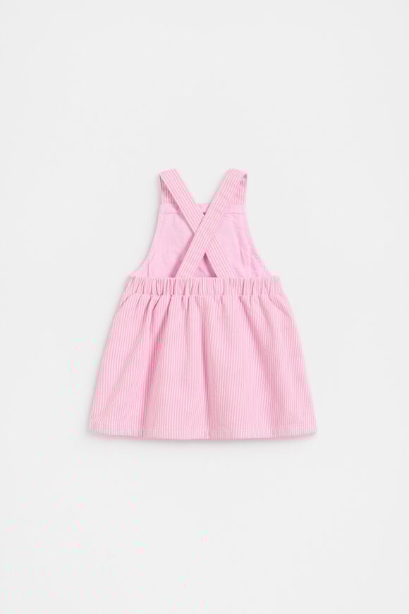 Core Logo Pinafore  Candy Pink Core Logo Pinafore  Candy Pink  hi-res