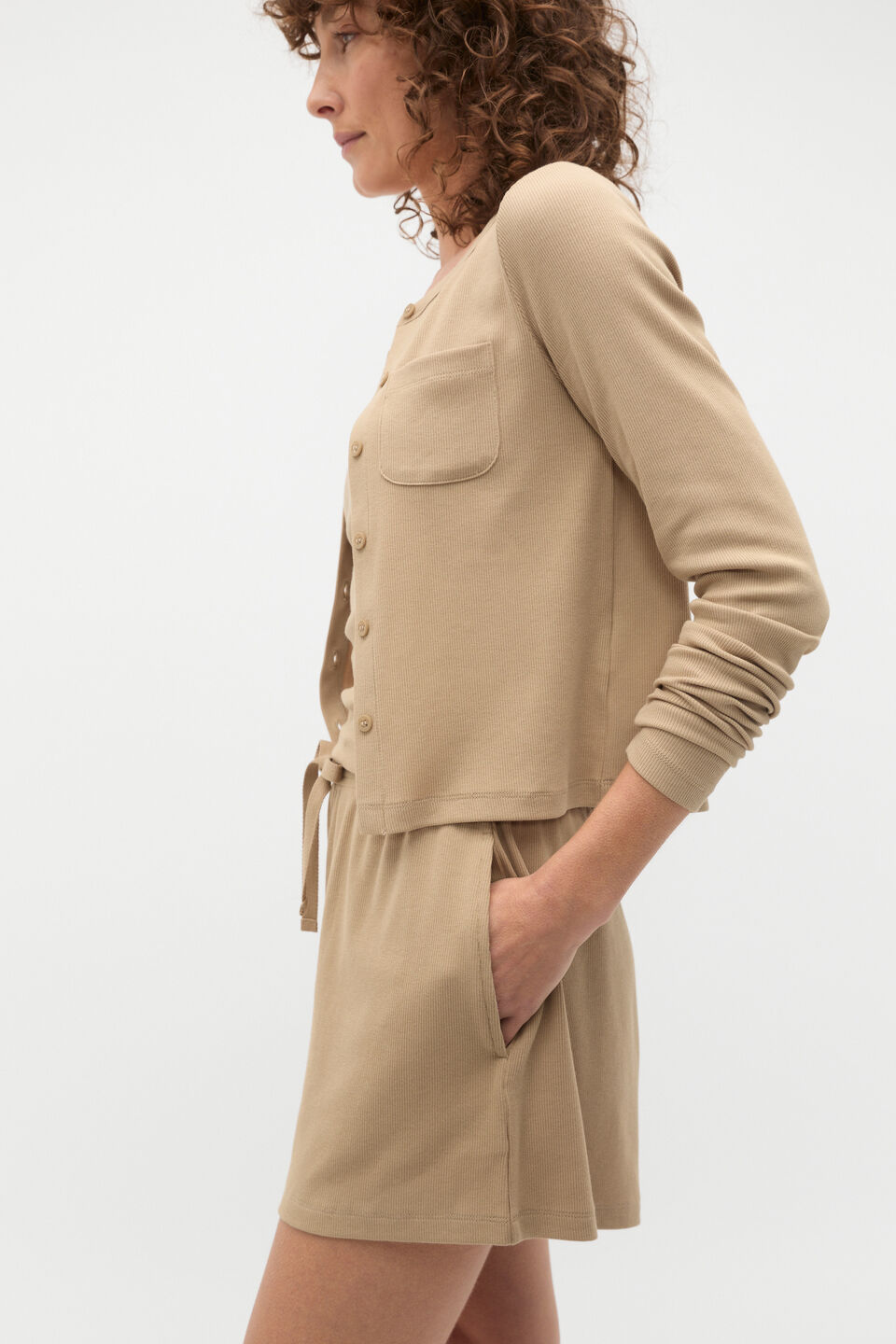 Trio Cami PJ Set  Rye