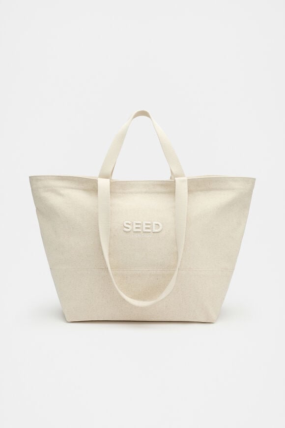 Seed Overnight Tote  Natural Seed Overnight Tote  Natural  hi-res