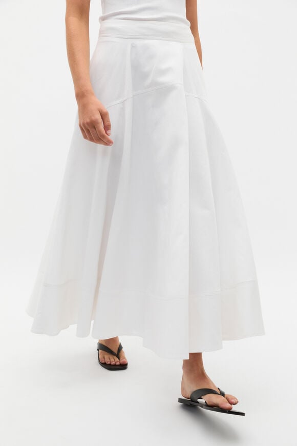 Voluminous Skirt  Whisper White Voluminous Skirt  Whisper White  hi-res