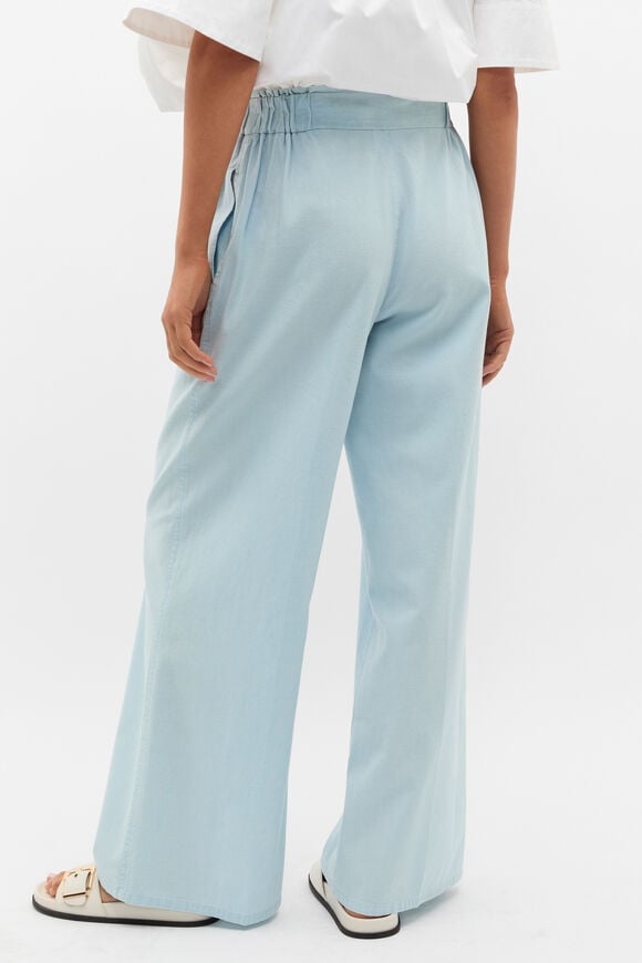 Chambray Elasticated Pant  Chambray Chambray Elasticated Pant  Chambray  hi-res
