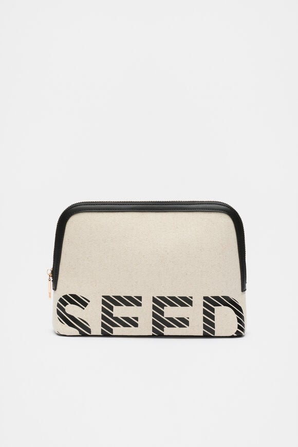 Cropped Logo Pouch  Black Cropped Logo Pouch  Black  hi-res