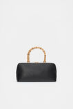 Handle Detail Structured Bag  Black  hi-res