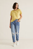 Boxy Split Hem Tee    hi-res