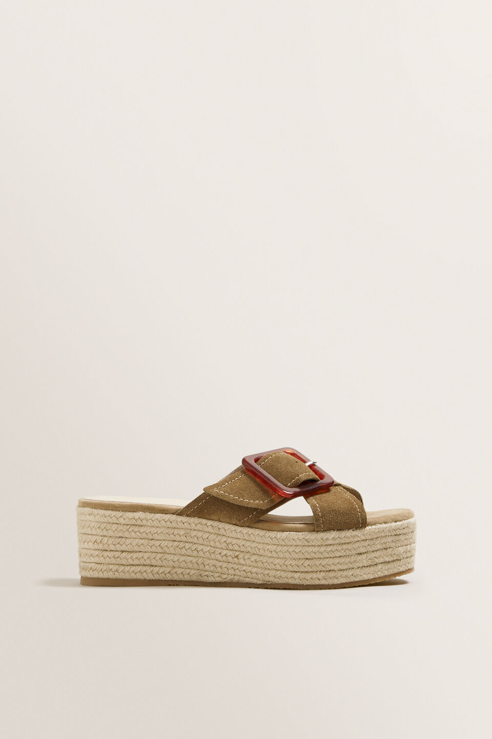 Tara Buckle Flatform  