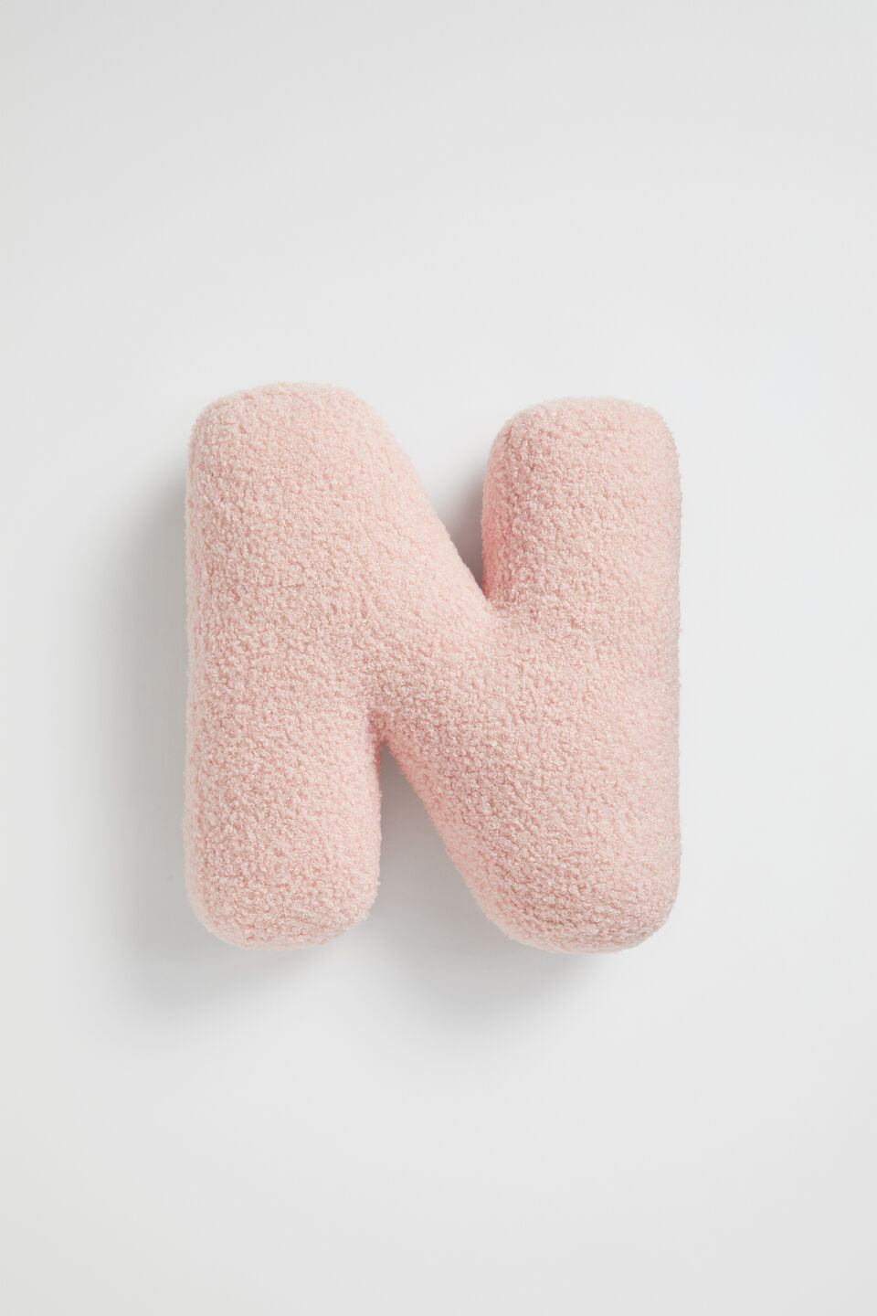 Teddy Initial Cushion Dusty Rose  N