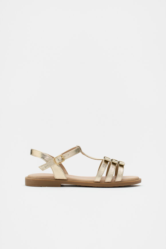 Bow Sandal  Gold  hi-res