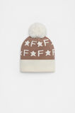 Star Initial Beanie  F  hi-res