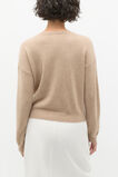 Cashmere Button Knit Cardigan  Cookie Marle  hi-res