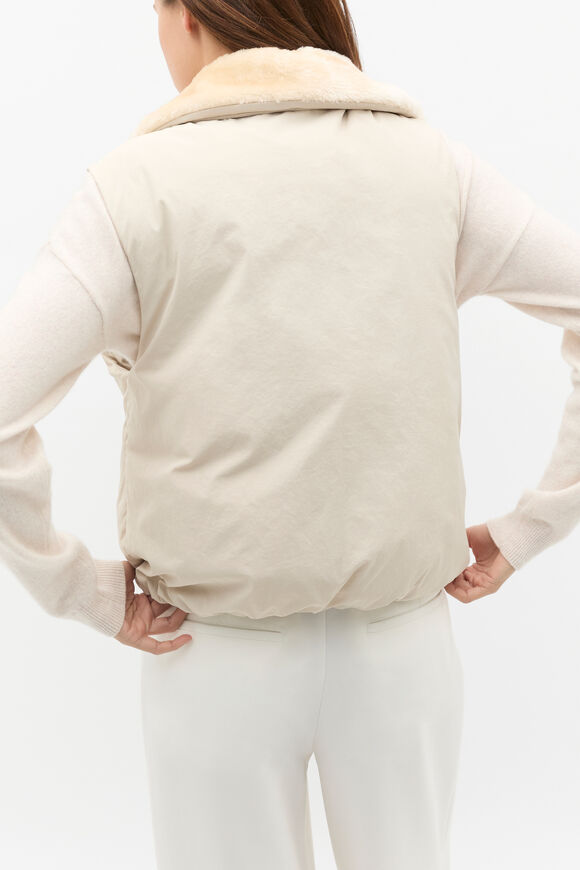 Puffer Vest  Oat  hi-res