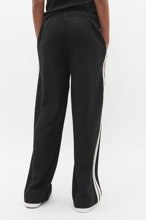 Side Stripe Twill Pant  Black  hi-res