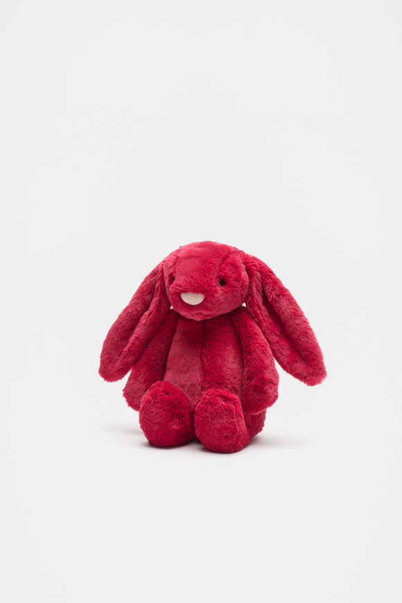 Jellycat Luxe Scarlett Bunny  Red  hi-res