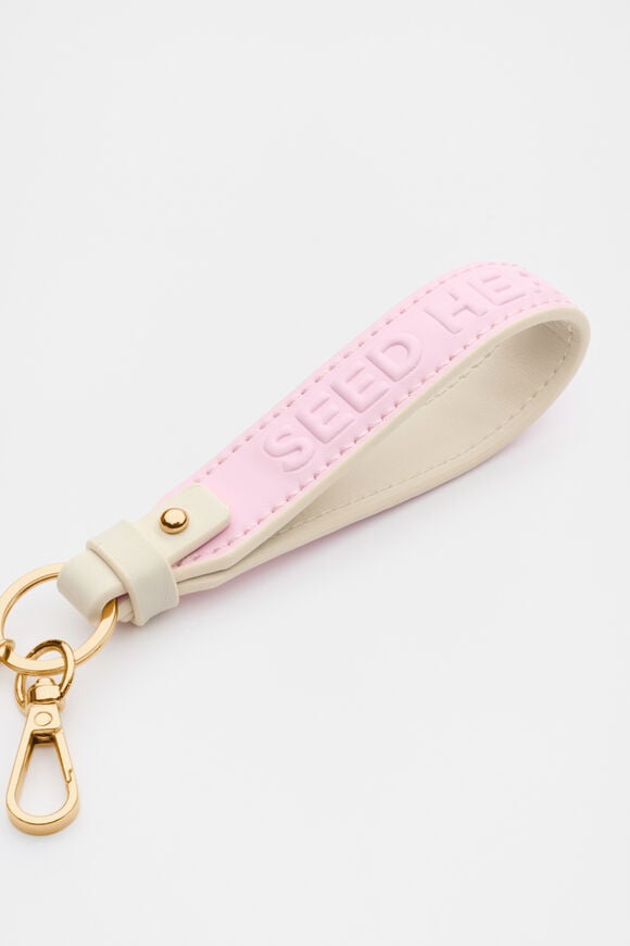 Initial Strap Keyring  M Initial Strap Keyring  M  hi-res