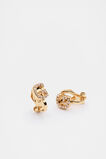 Initial Clip On Earings  G  hi-res