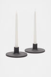 Taper Candle Set of 2  Alabaster  hi-res