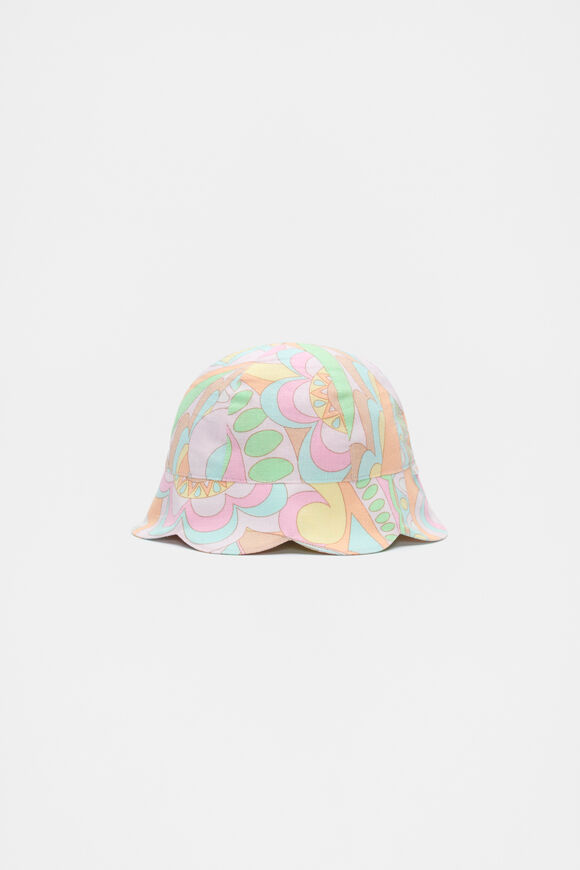 Mini Paisley Sun Hat  Multi  hi-res