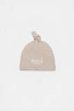 Core Logo Knot Hat  Sand Stripe  hi-res