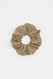 Linen Scrunchie  Rye  hi-res