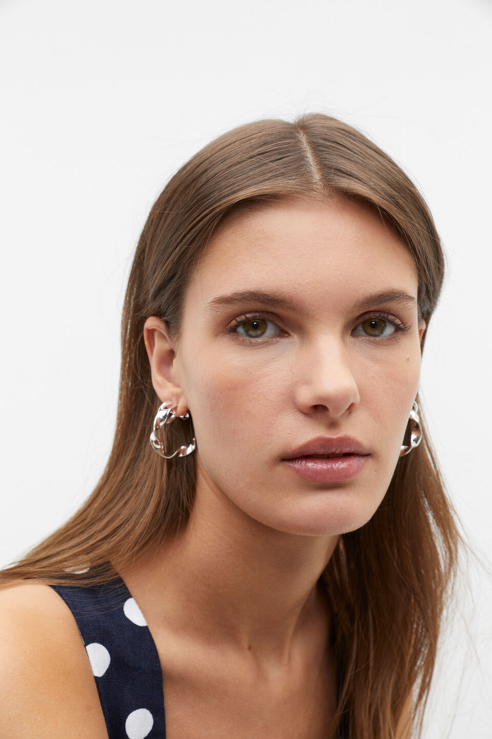 Twist Hoop Ear Pack  Silver